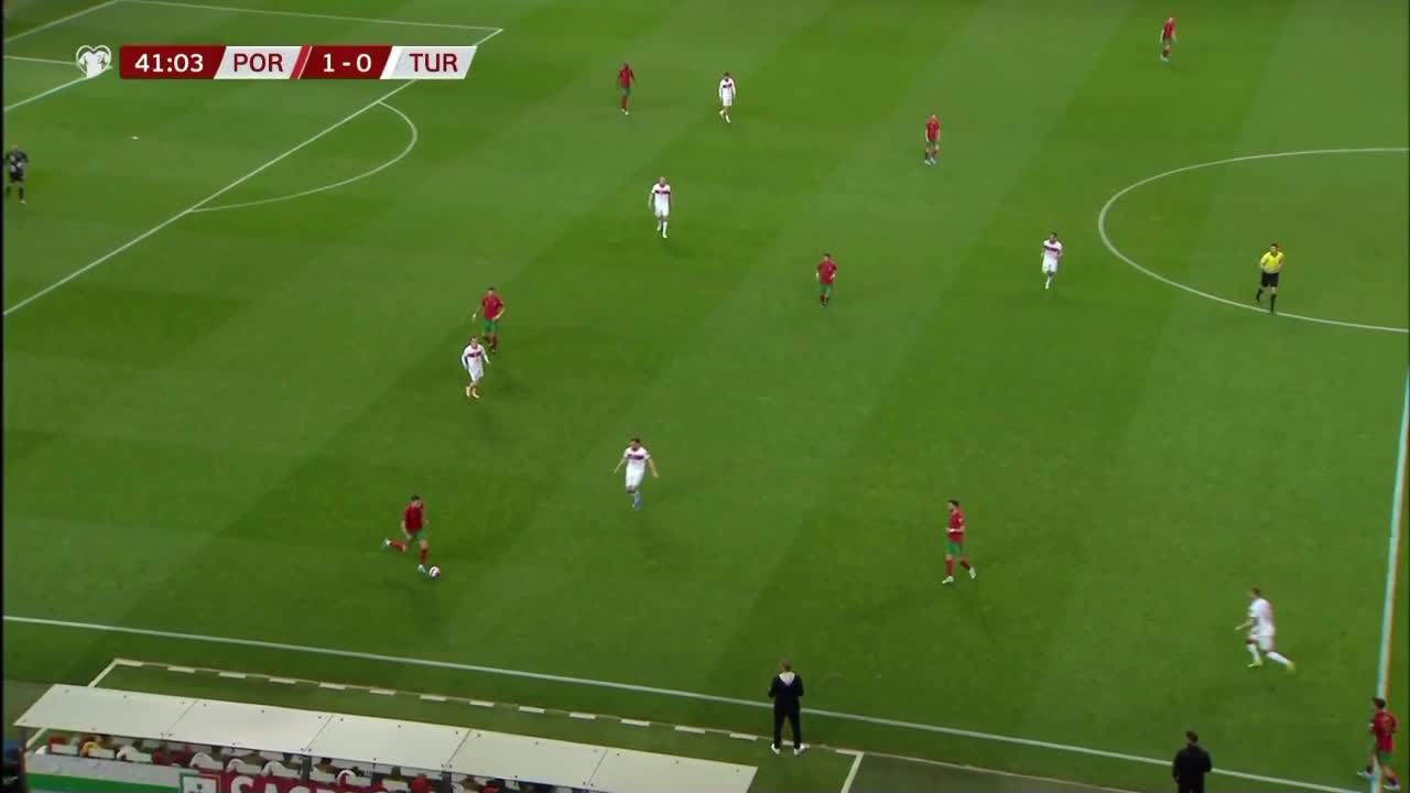 奥塔维奥传中助攻 若塔头球破门葡萄牙2-0土耳其